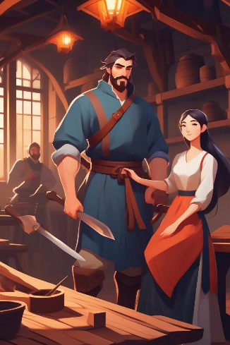 Cover of Knight's Awakening: A Forbidden Liaison