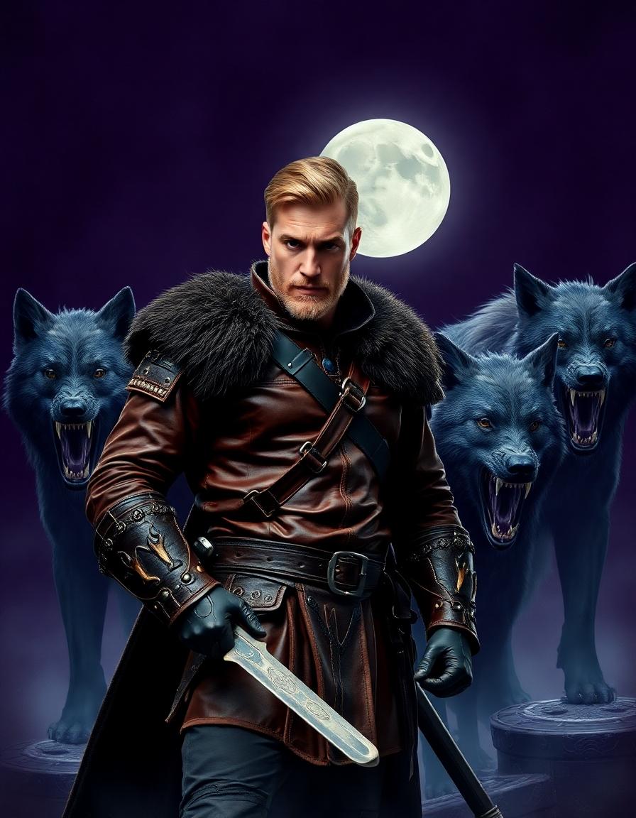 Cover of The Hunter and the Hunted's Moon