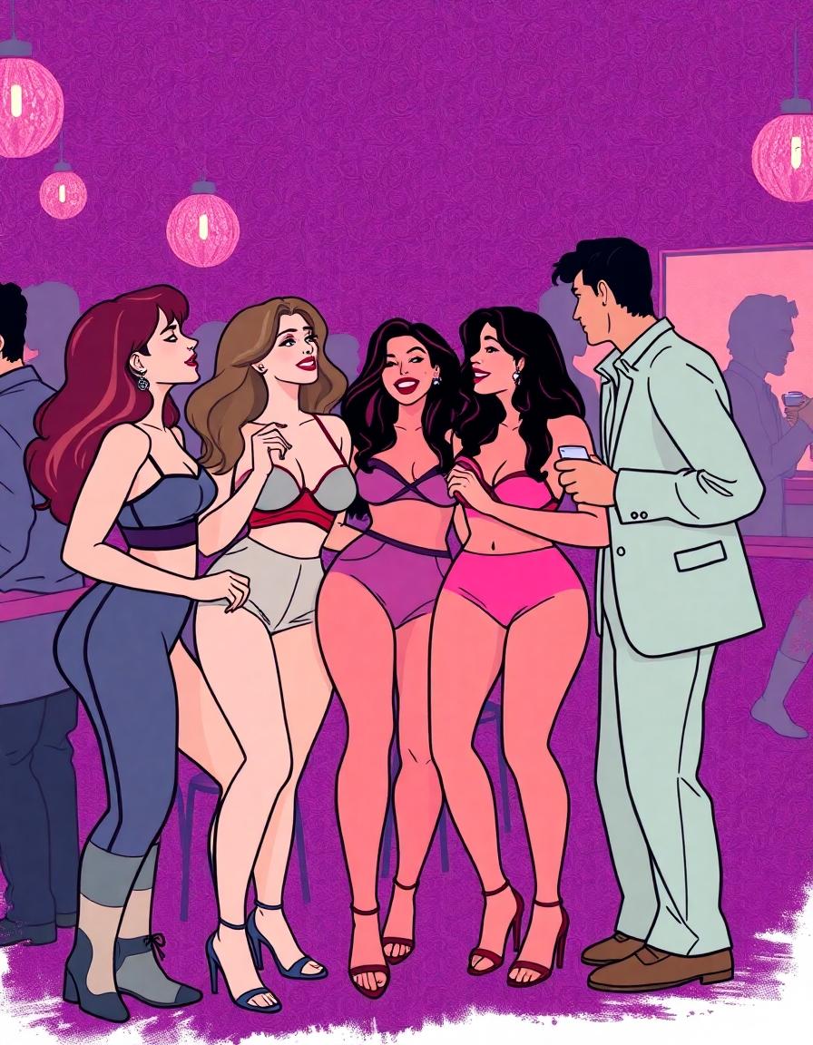 Cover of College Girls on the Prowl