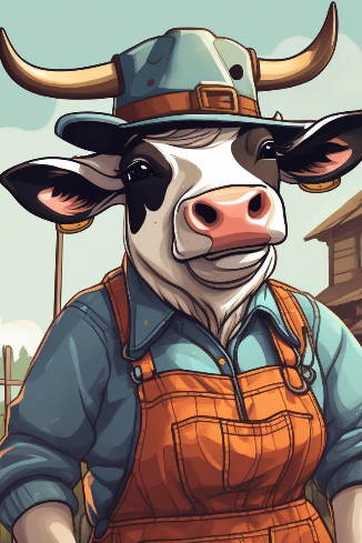 Cover of The Musk of a Cow Milf: True Love - Remix