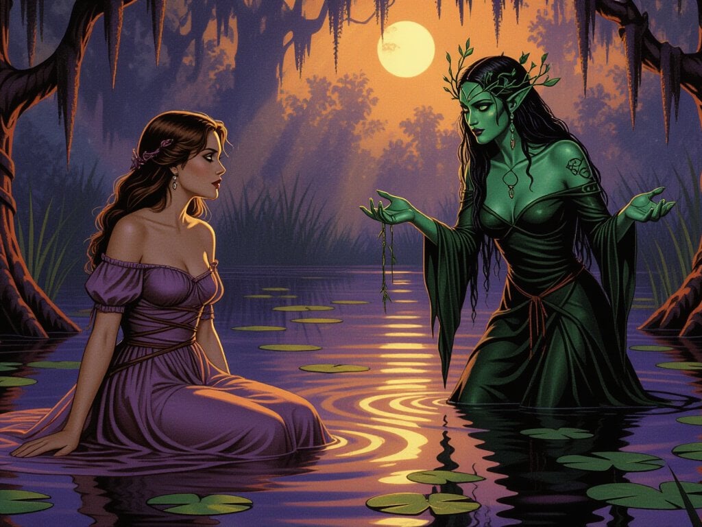 Cover of Swamp Secrets: Ciri's Trial of Truth