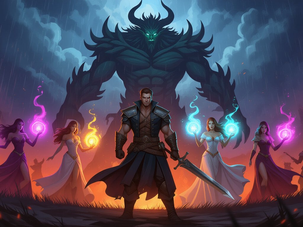 Cover of The Harem of Blades