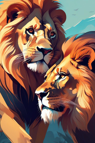 Cover of Lions in Heat: Battle for the Throne- Remix