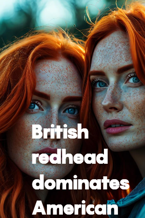 Cover of British redhead dominates American blonde