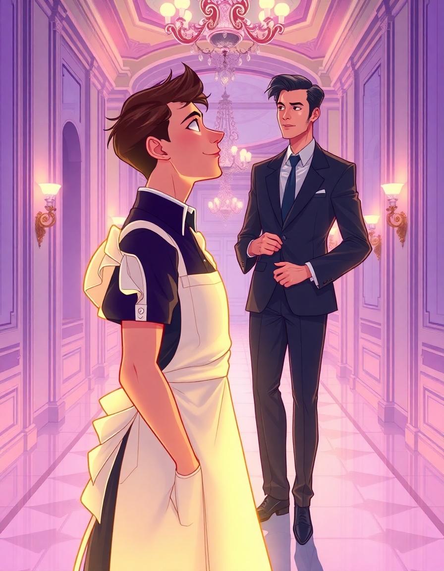 Cover of The Wonder Maid, simple man becomes magical maiden
