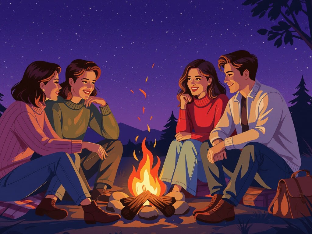 Cover of The Campfire's Unspoken Game