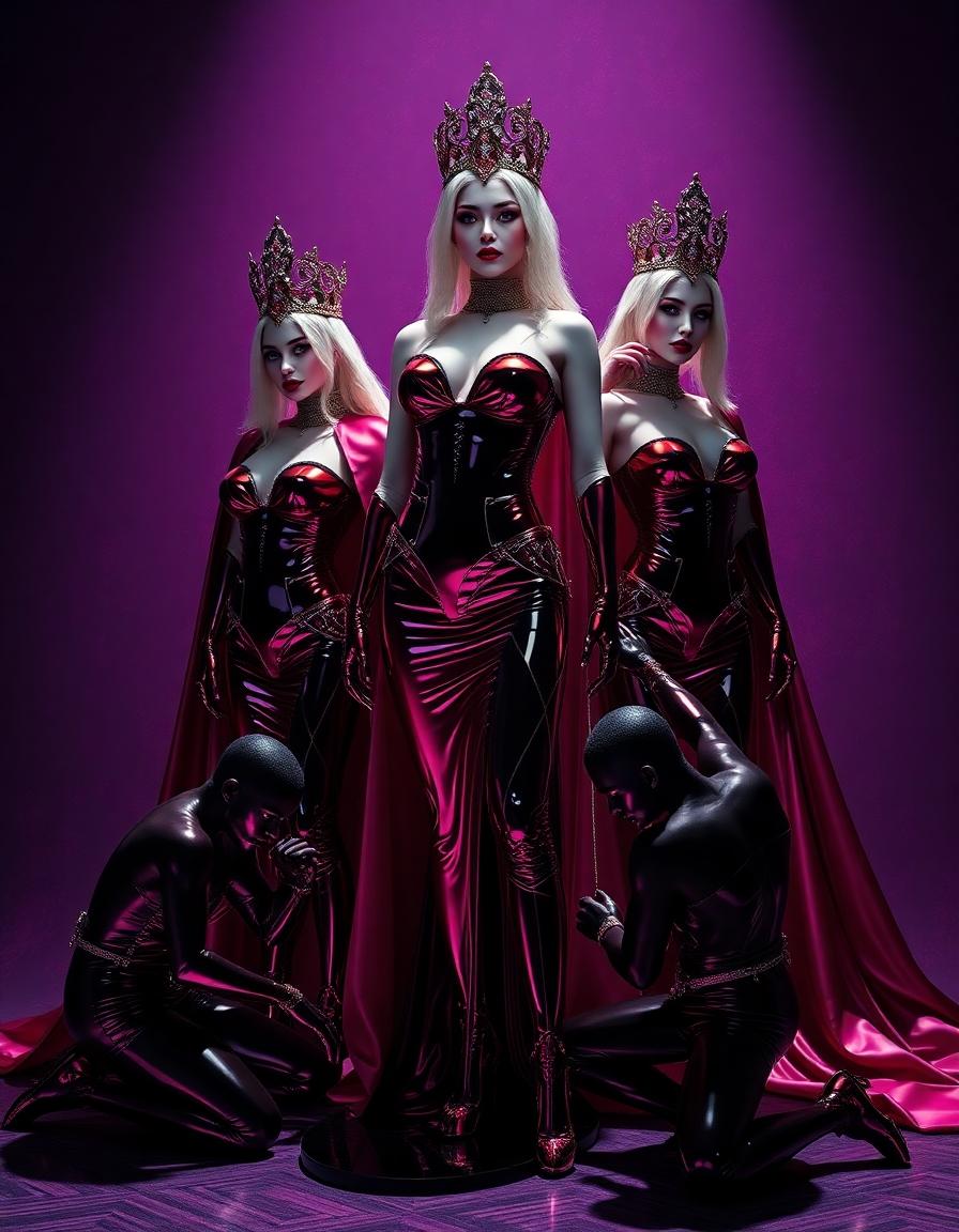 Cover of The Latex Cock Eating Cannibals: Banquets of  Misandry