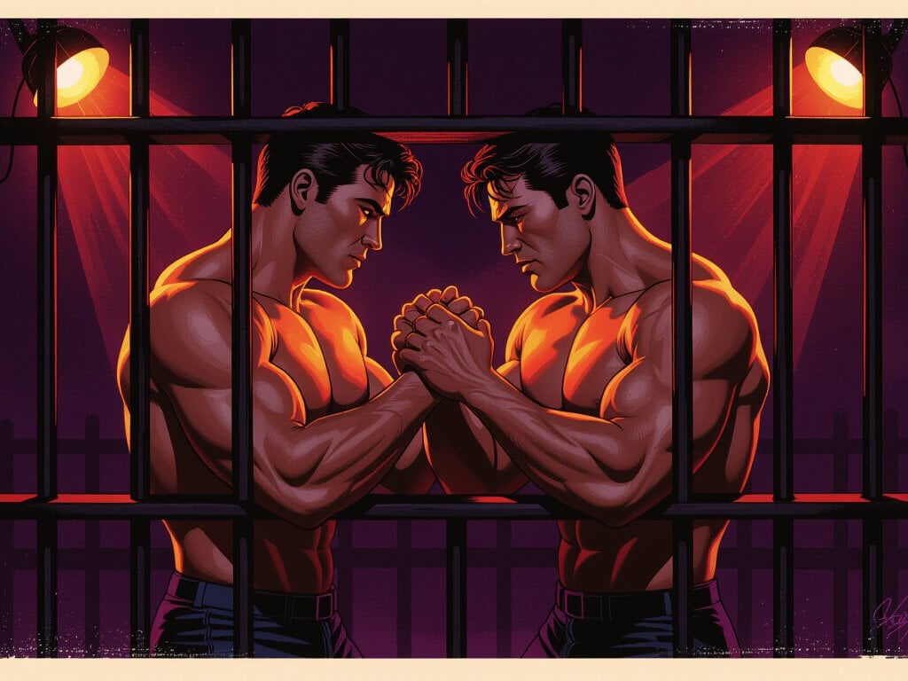 Cover of Nipple Clash of the Bulge Kings