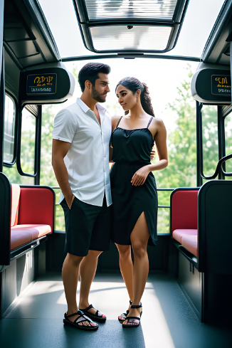 Cover of "The Fetishized Feet and Sandal Licking Bus Ride"