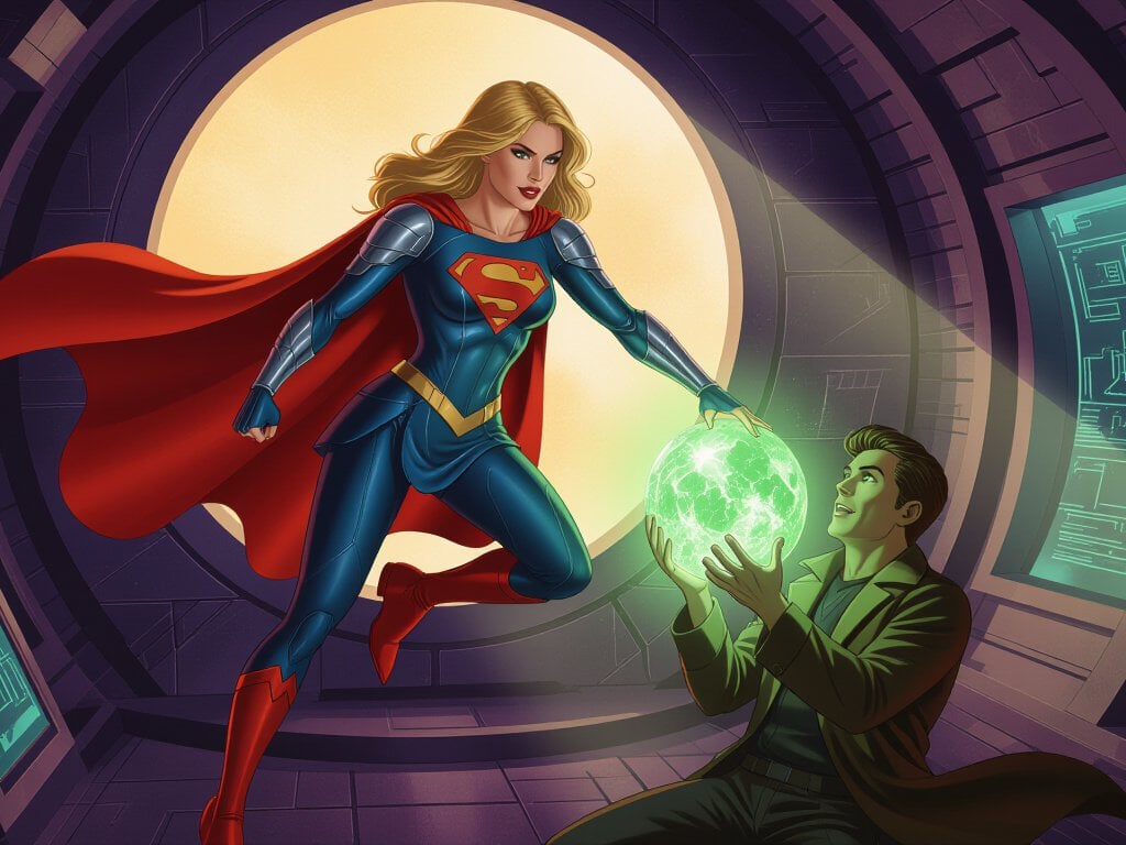 Cover of Lunar Legacy: A Kryptonian Crisis