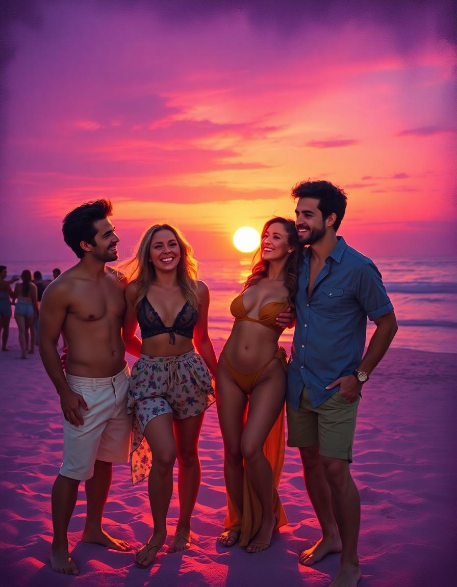 Cover of Four Friends, One Desire