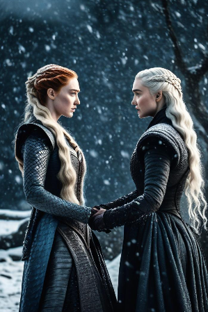 Cover of Fire and Ice: Two Queens
