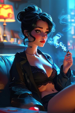 Cover of Smoke and Desire