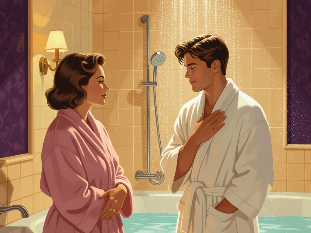 Cover of A Mistaken Shower's Intimate Revelation