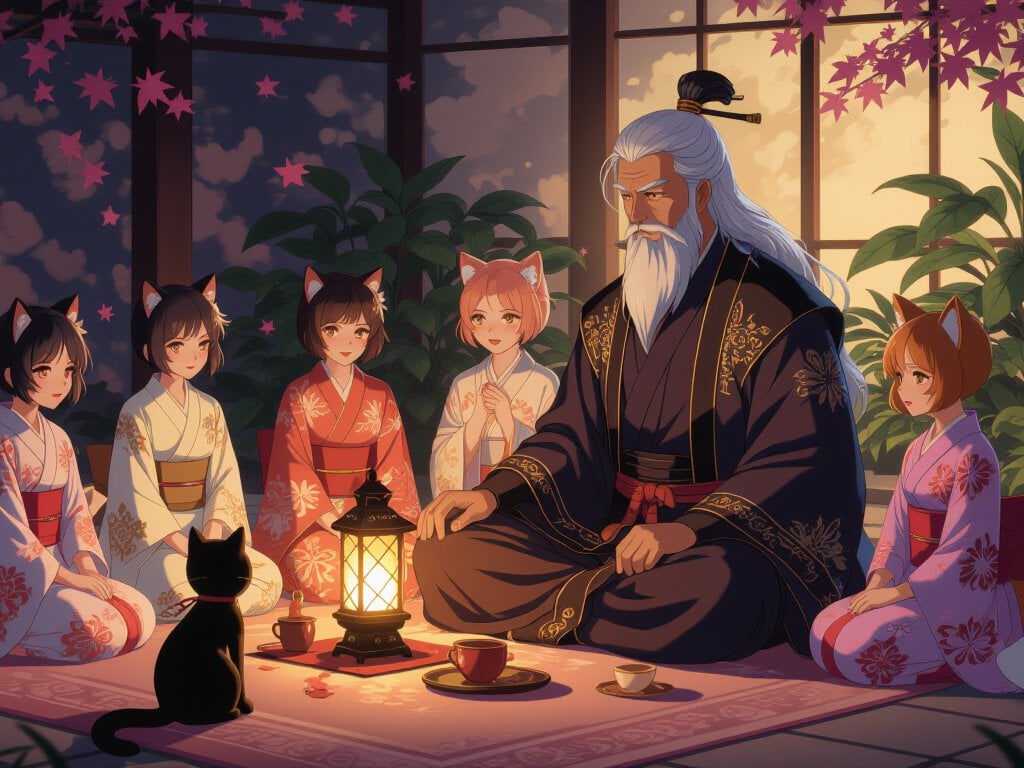 Cover of The Warrior's Gentle Sunset