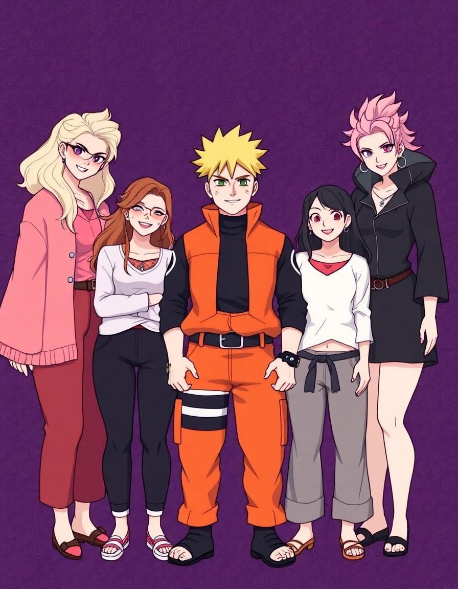 Cover of Maternal tall women in konoha