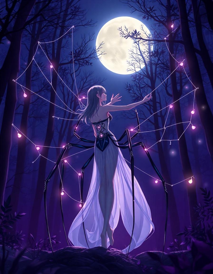 Cover of Web of Ecstasy: The Spider's Embrace