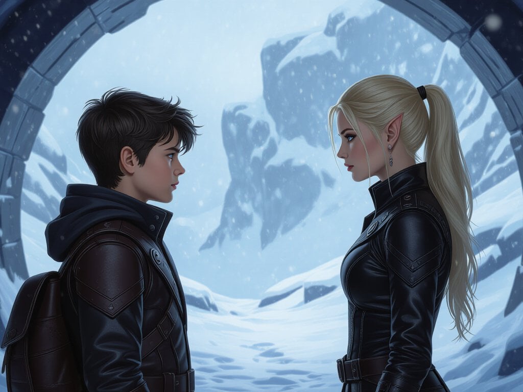 Cover of The Blizzard's Naked Bargain