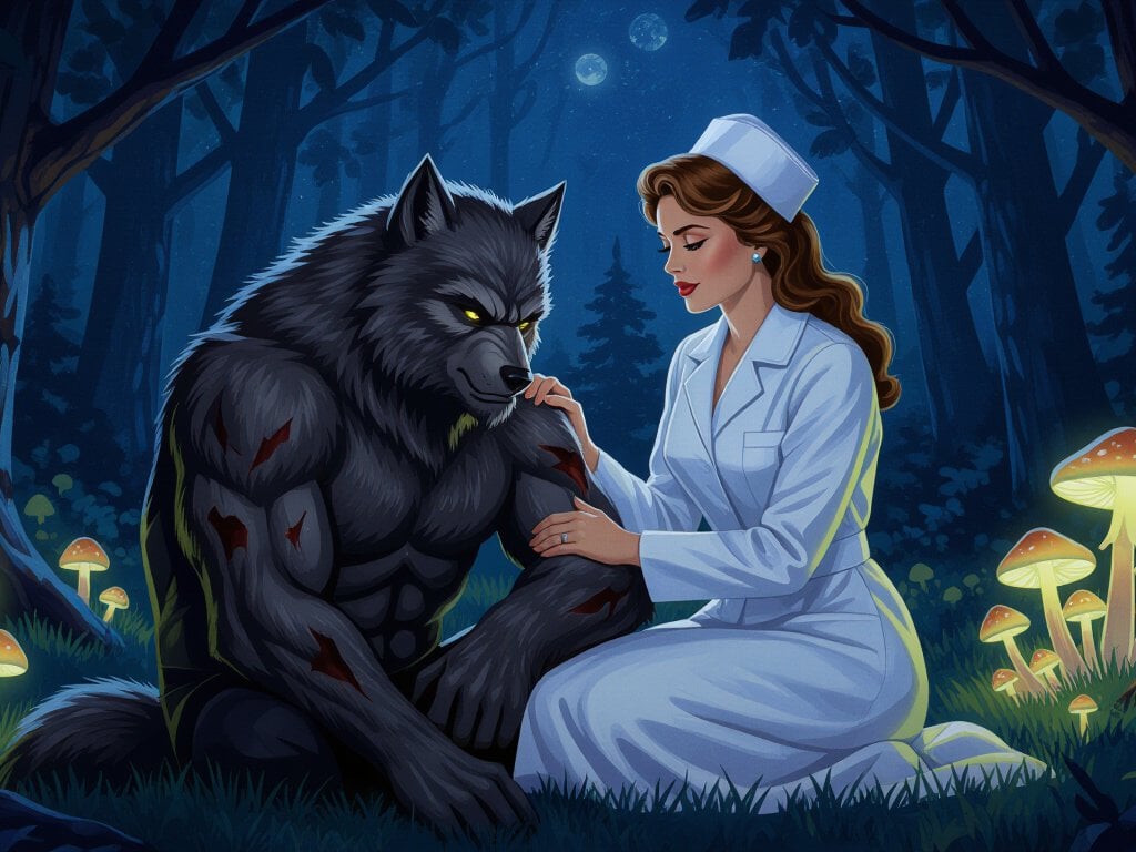 Cover of The Moonlit Surgeon