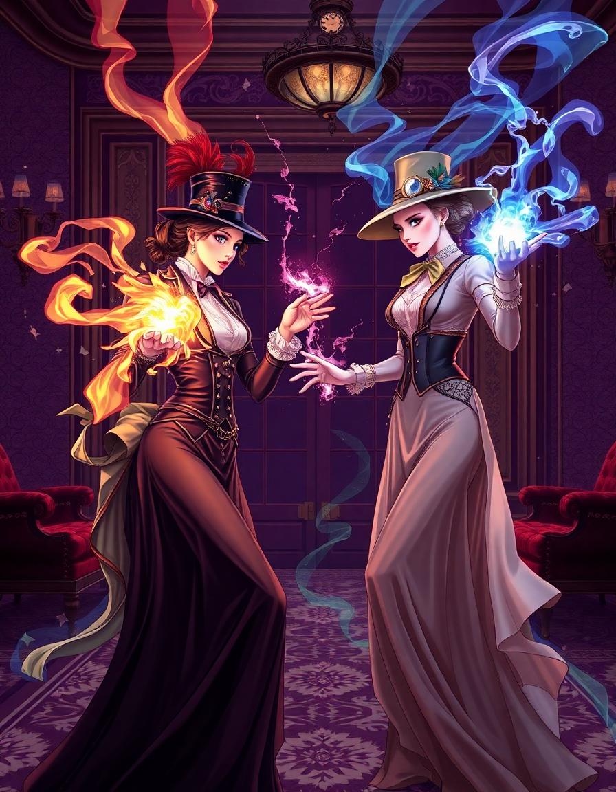Cover of The Enchanted Striptease of Victorian Sorcery