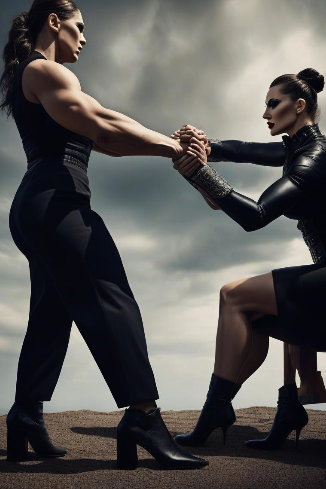 Cover of Dominatrix Arm Wrestling Challenge