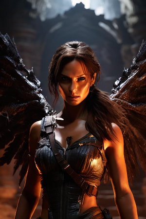 Cover of Lara's Descent Into Darkness- Remix