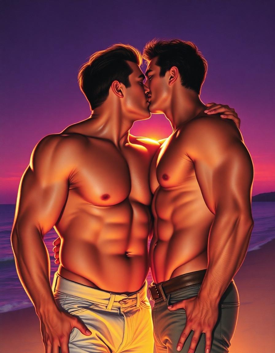 Cover of Island Fever: Love Beyond the Muscles- Remix