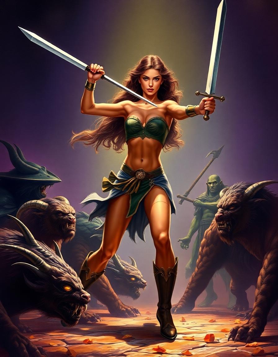 Cover of Queen of the Arena's Conquest