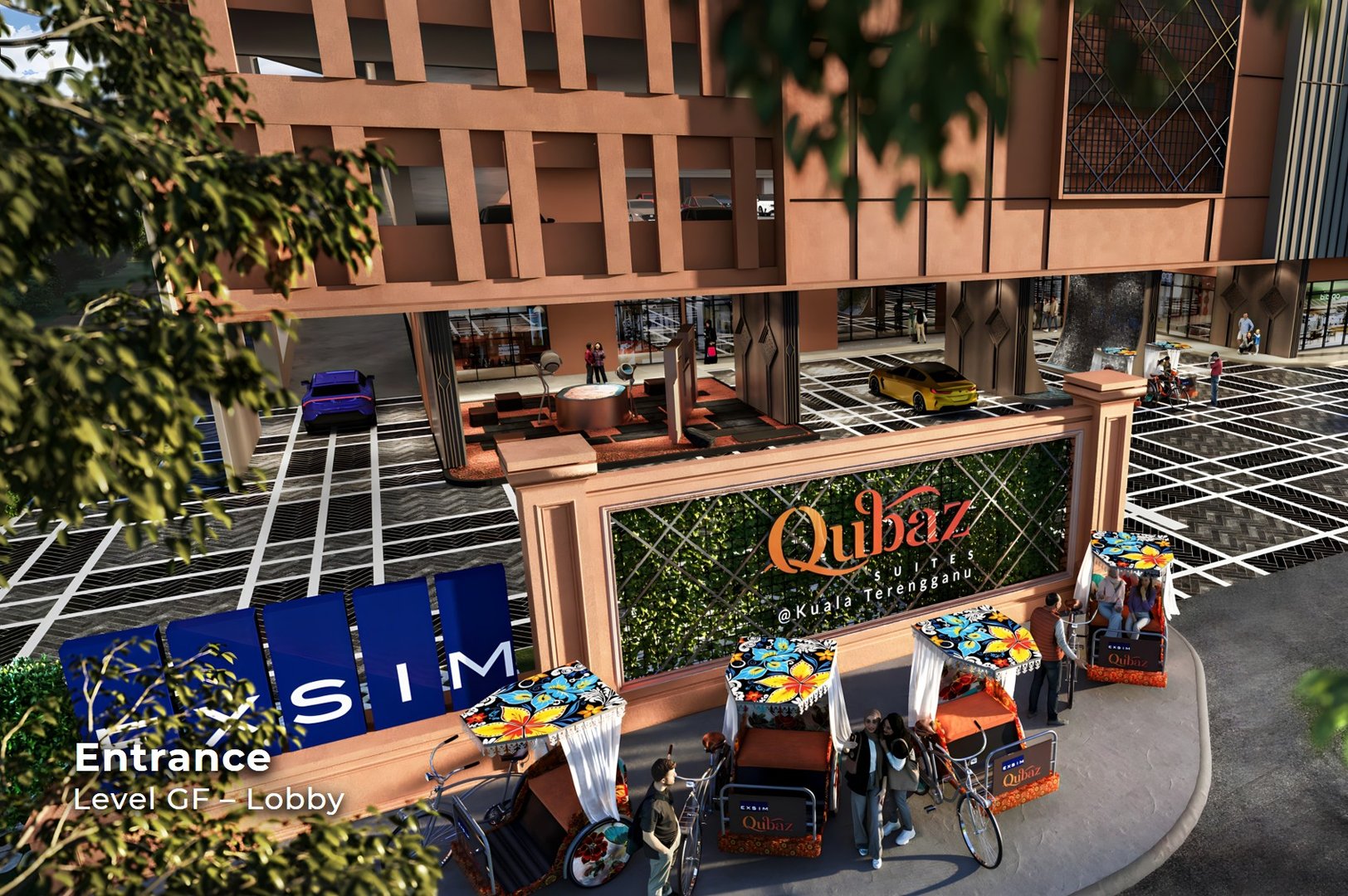 Qubaz Suites @ Kuala Terengganu, Facilities Entrance Statement