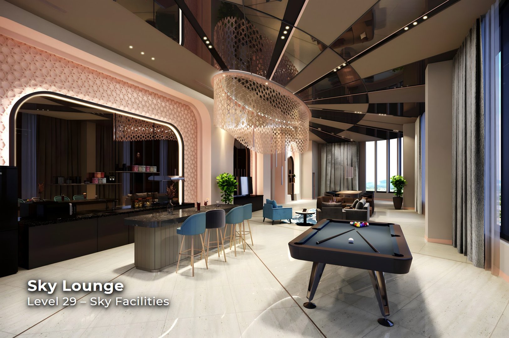 Qubaz Suites @ Kuala Terengganu, Facilities Sky Lounge