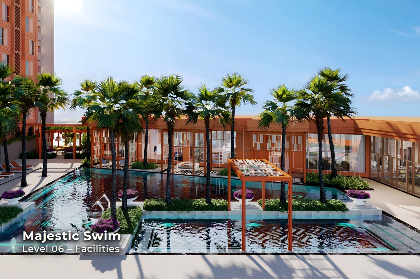 Qubaz Suites @ Kuala Terengganu, Facilities Majestic Swimming Pool