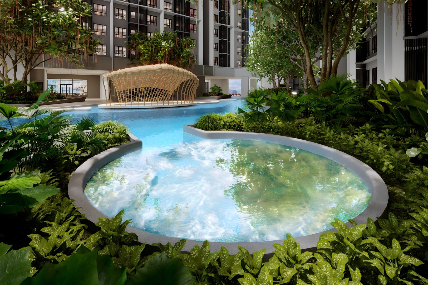 Causewayz Square @ CIQ/RTS, Podium Jacuzzi