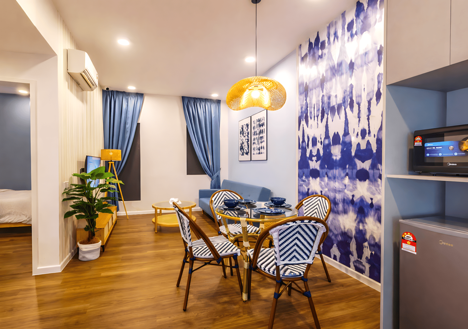 Sena Residence Floor Plans, Type B1 Living Room