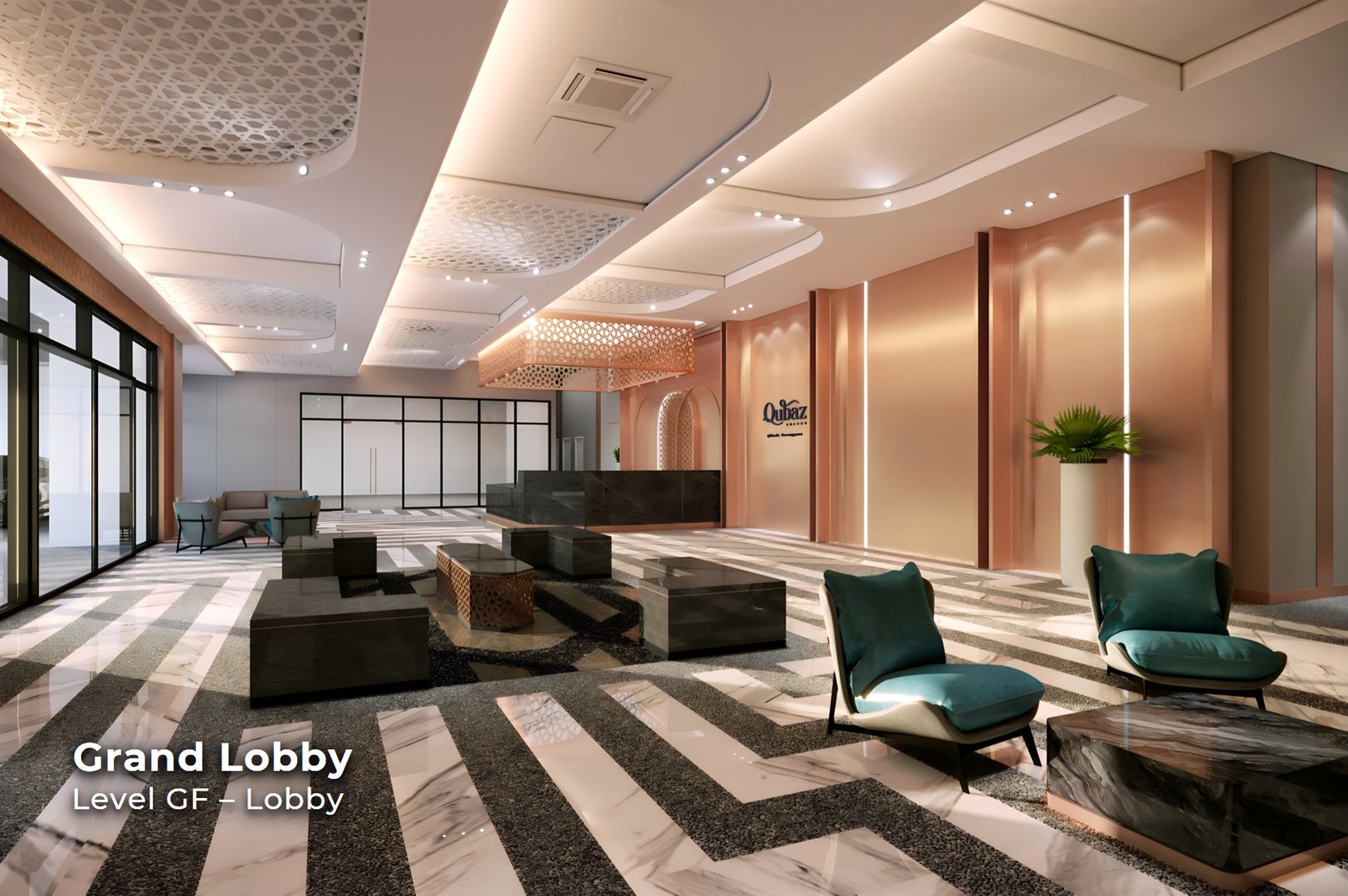 Qubaz Suites @ Kuala Terengganu, Facilities Grand Lobby