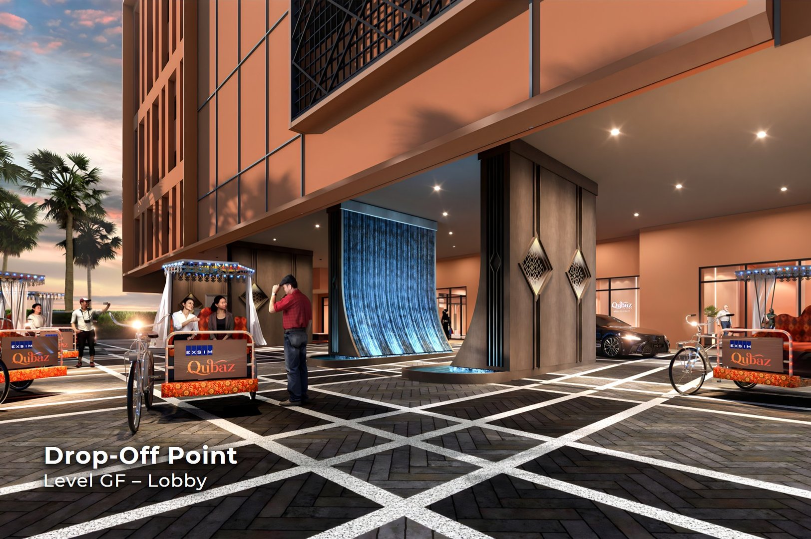 Qubaz Suites @ Kuala Terengganu, Facilities Drop-off point