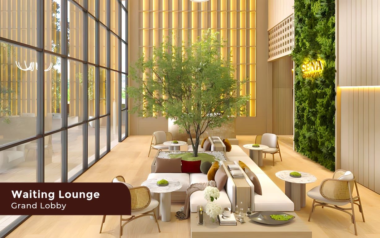 Sena Residence Grand Lobby, Facilities Waiting Lounge