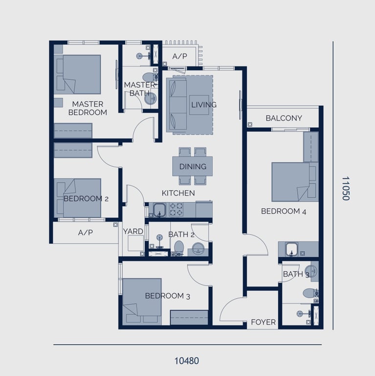 Astrum Shah Alam Floor Plans Type A