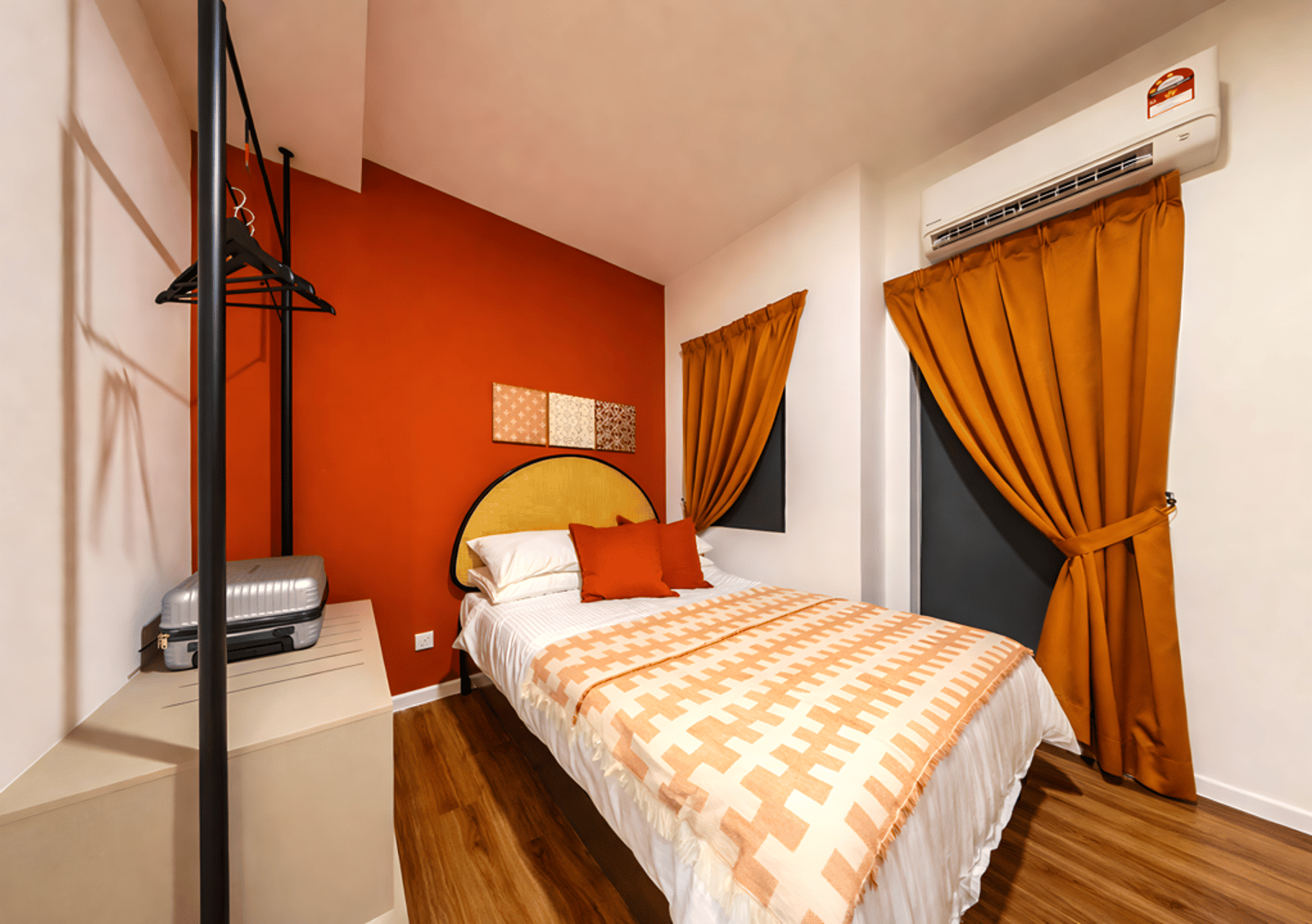 Sena Residence Floor Plans, Type B1 Bedroom One