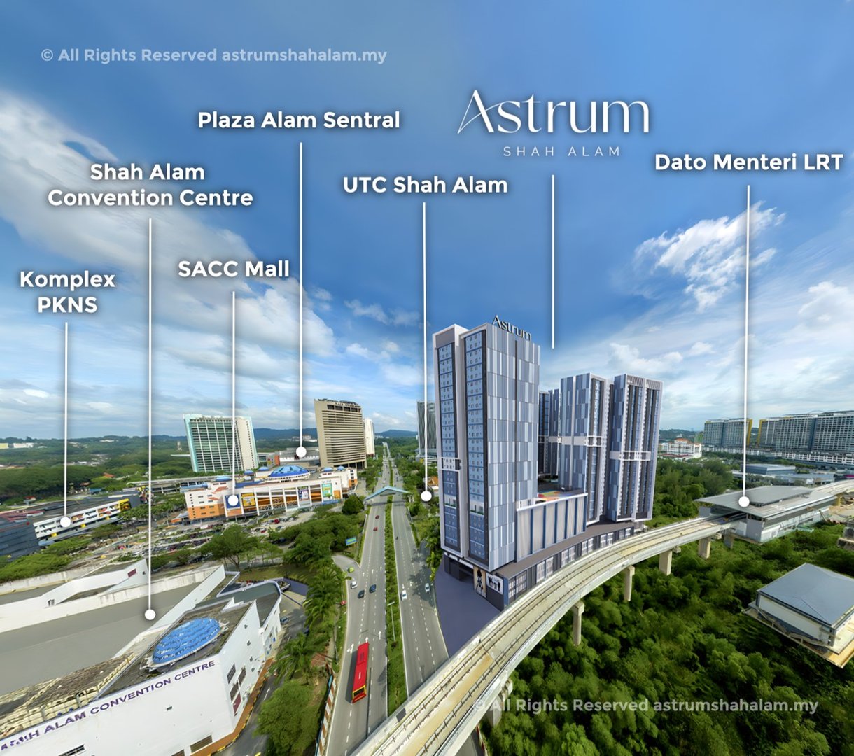 Astrum Shah Alam Location Amenities