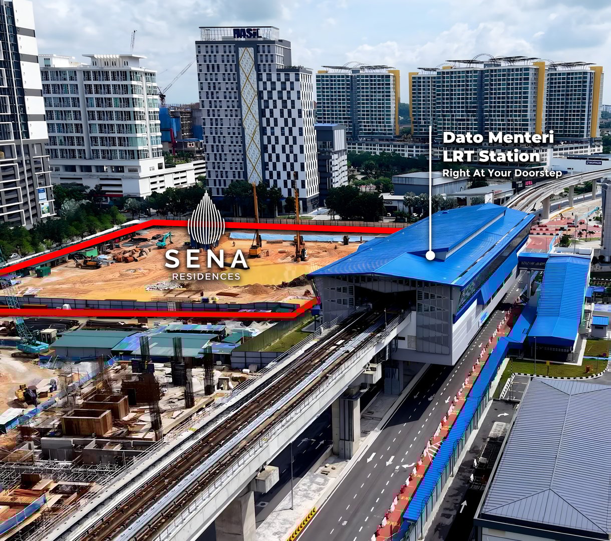 Sena Residence Construction progress