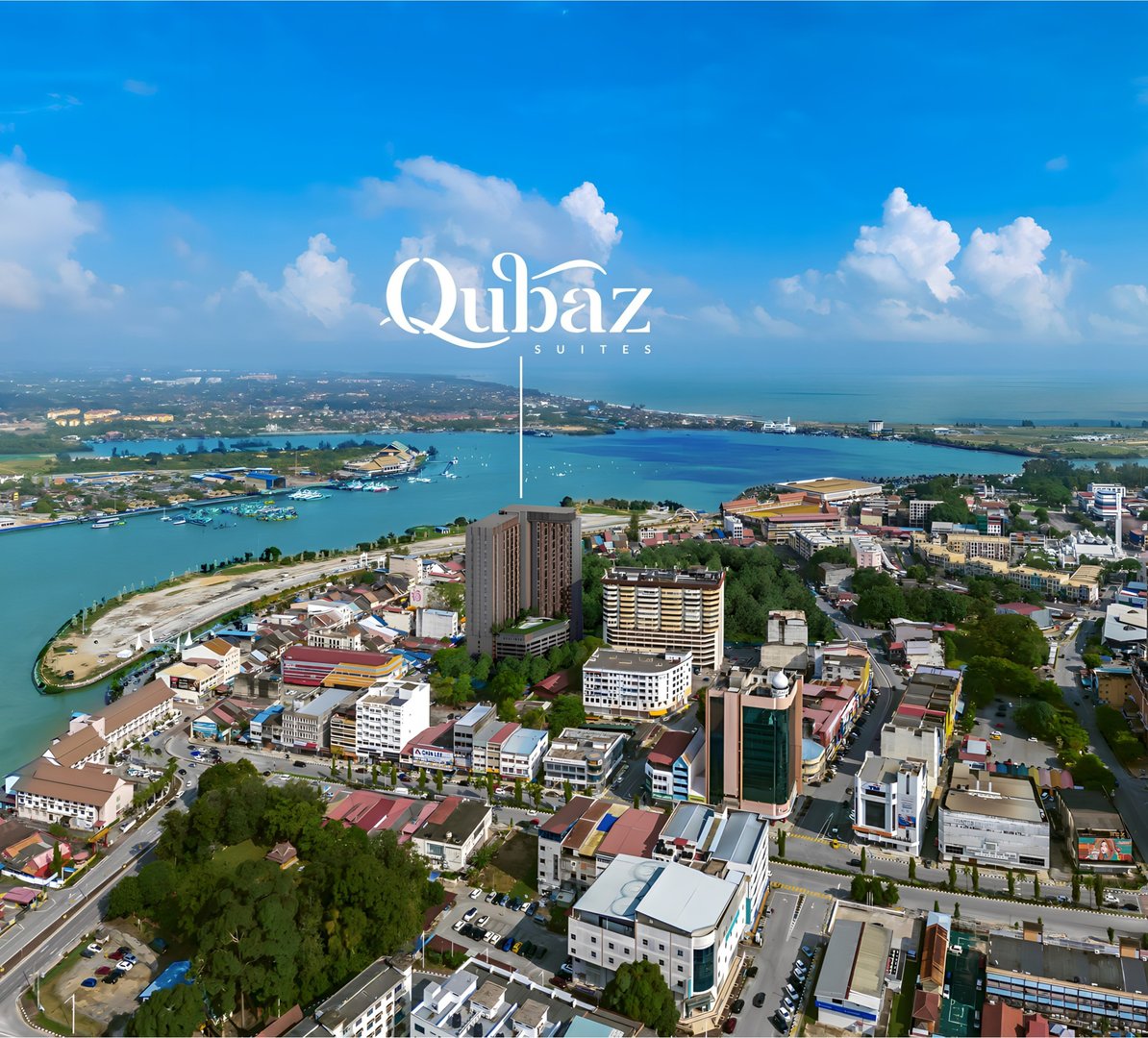 Qubaz Suites @ Kuala Terengganu, aerial view