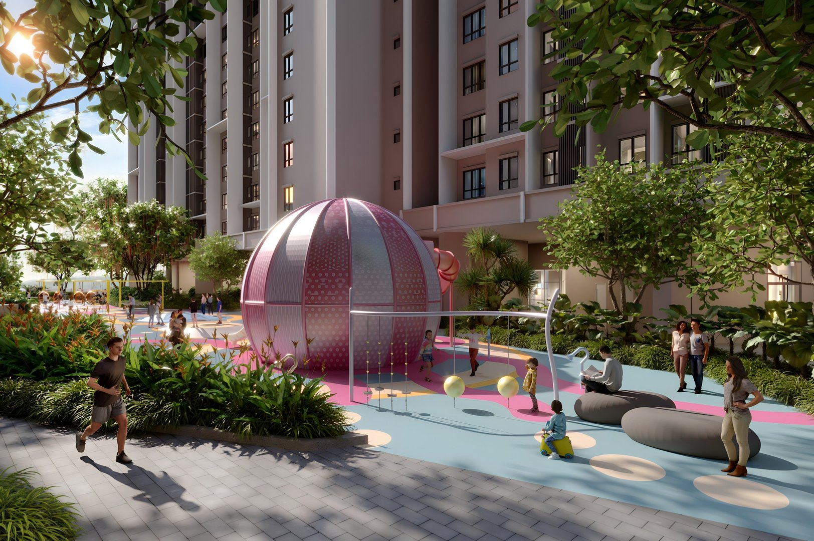 Causewayz Square @ CIQ/RTS, Podium Sea Echoes Interactive Play