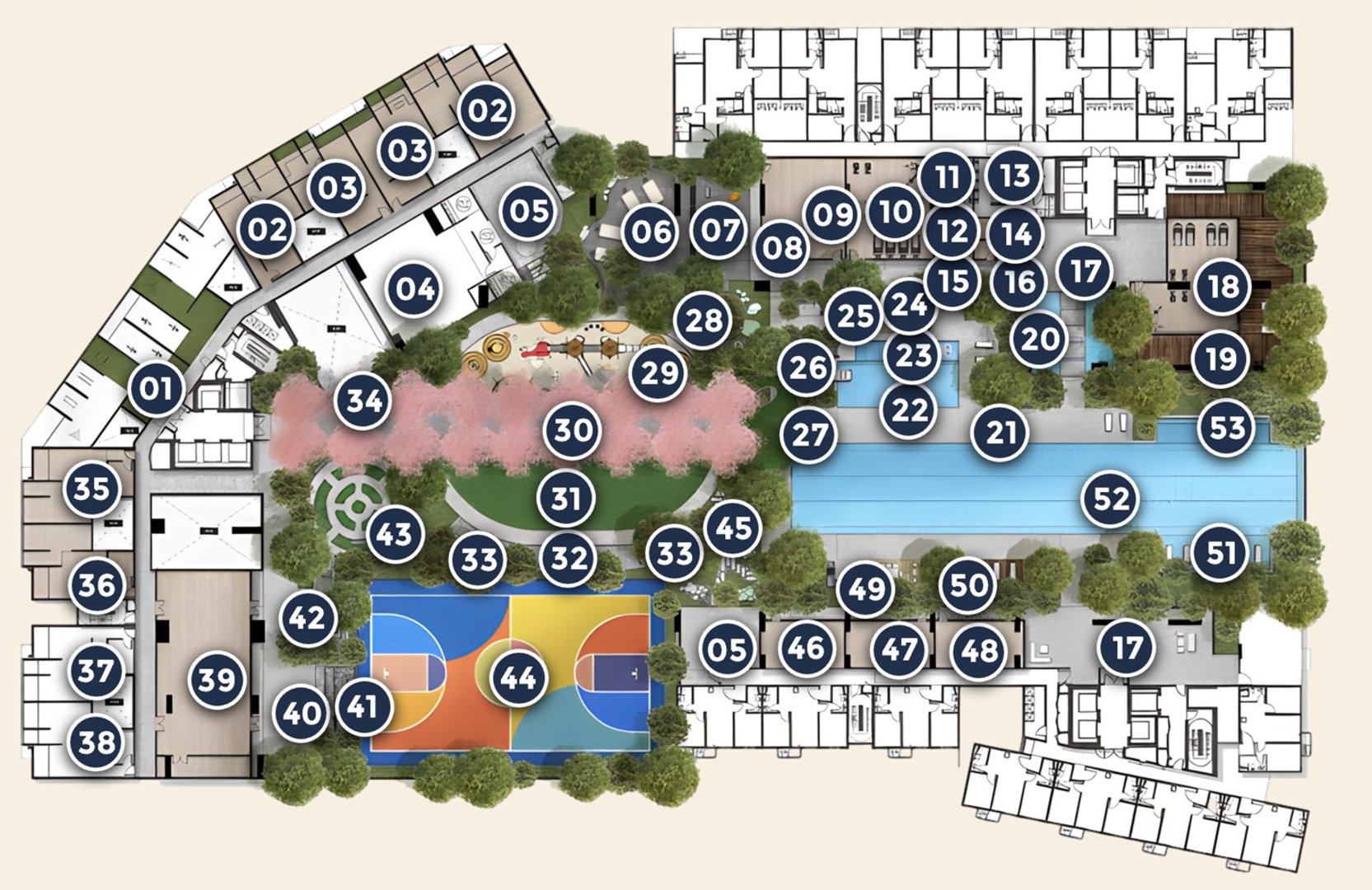Astrum Shah Alam Level 09 Facilities Site Plan