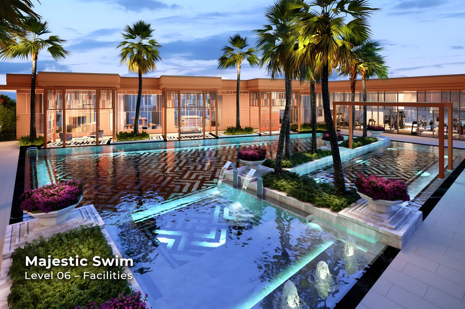 Qubaz Suites @ Kuala Terengganu, Facilities Majestic Swimming Pool