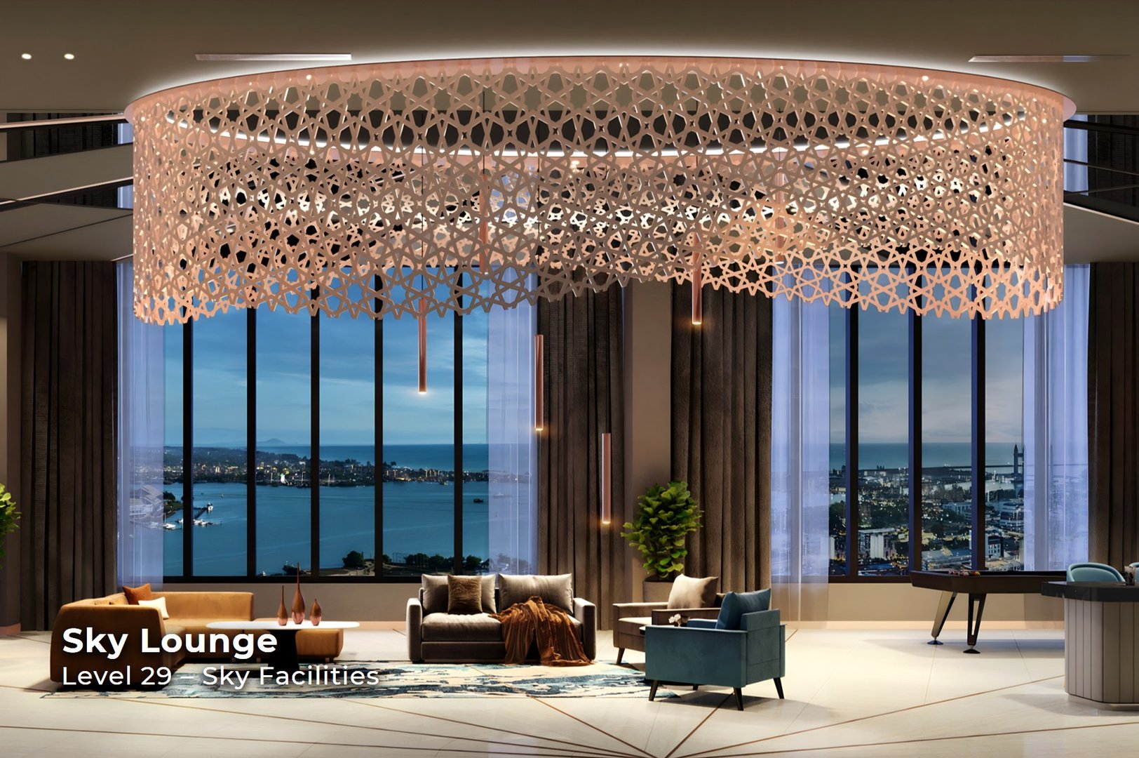 Qubaz Suites @ Kuala Terengganu, Facilities Sky Lounge