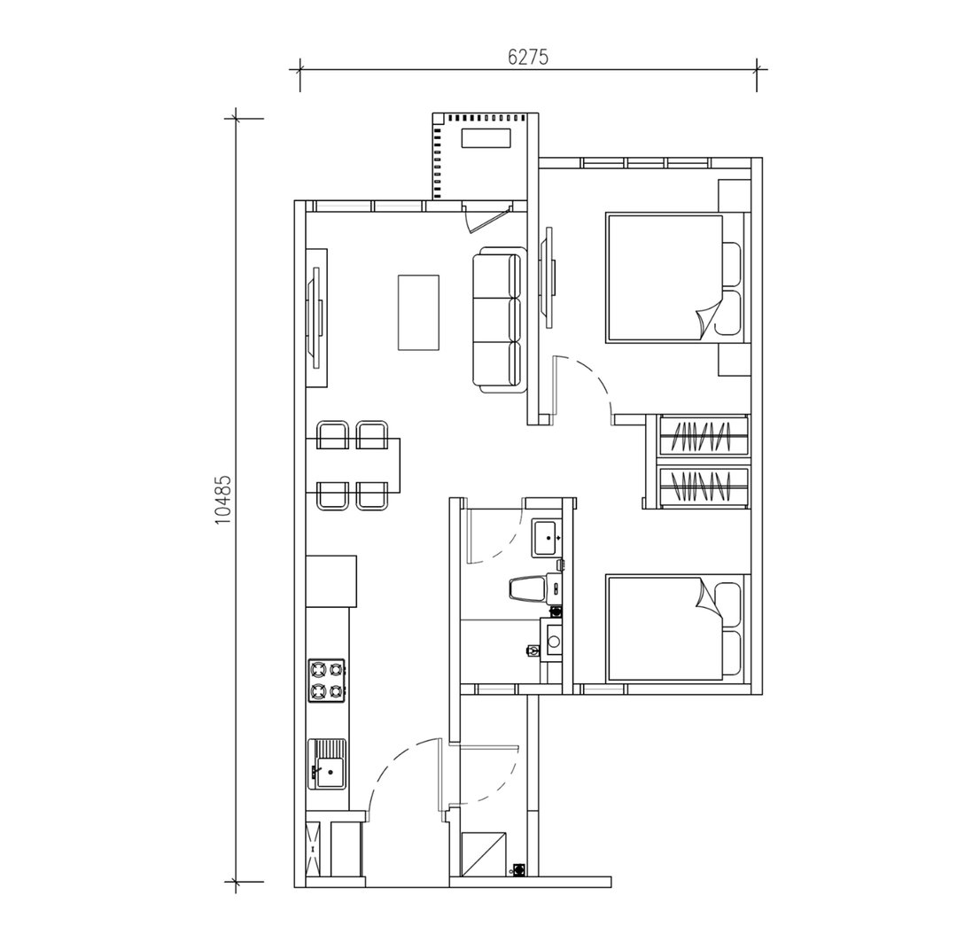 Causewayz Square @ CIQ/RTS, Axis Tower Type A Floor Plans