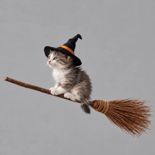 broom cat
