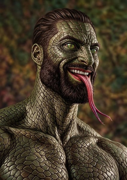 Lizardmaxxing
