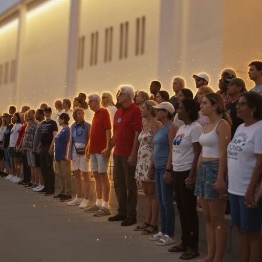 Hands Around the Kennedy Center