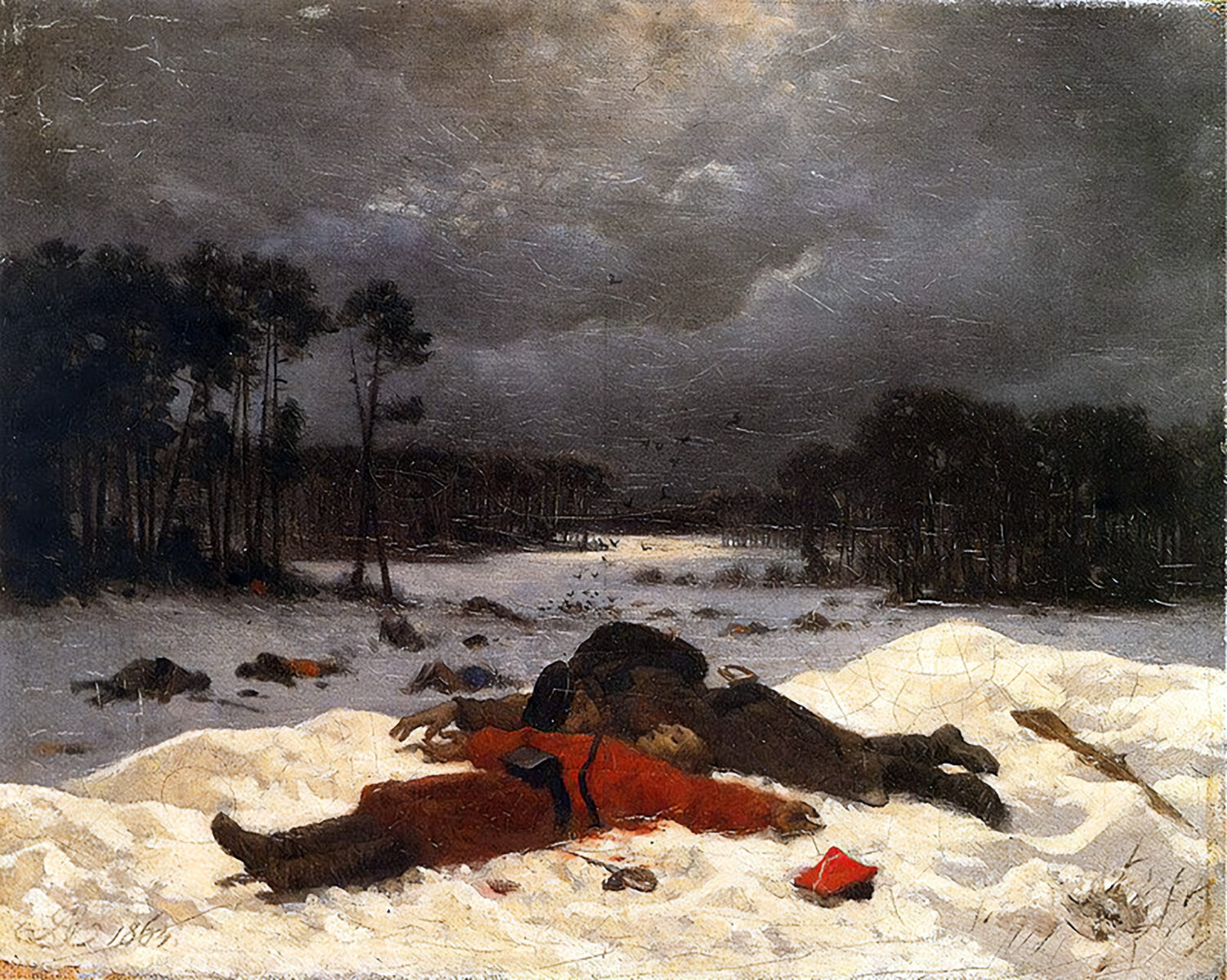 Peinture. Artur Grottger, Réconciliation, 1864.